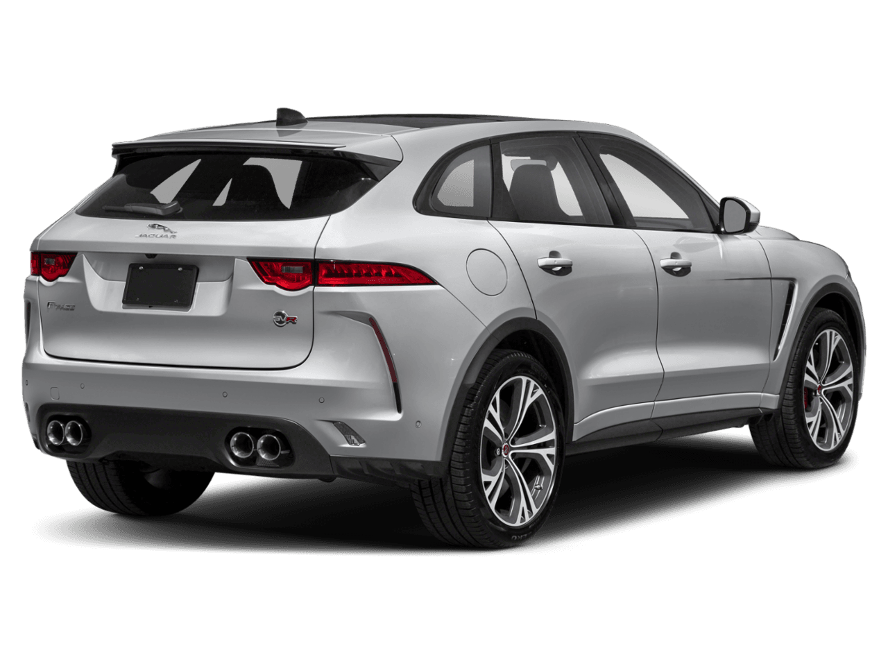 2020 Jaguar F-PACE SVR - Rear 3/4, facing to the right