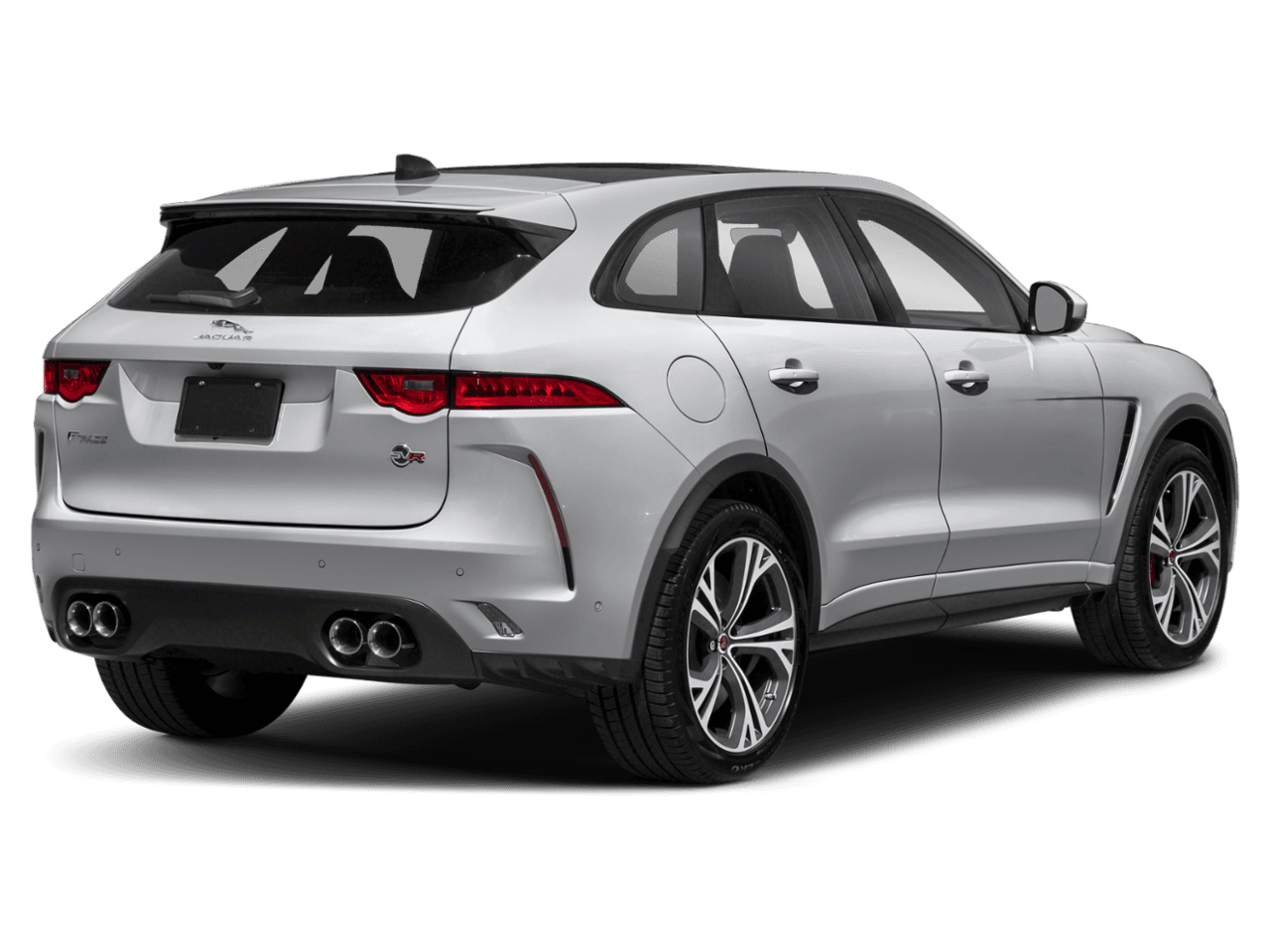 2020 Jaguar F-PACE SVR - Rear 3/4, facing to the right