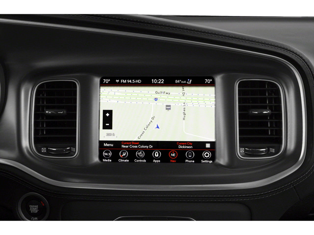 2020 Dodge Charger GT - Interior Navigation System
