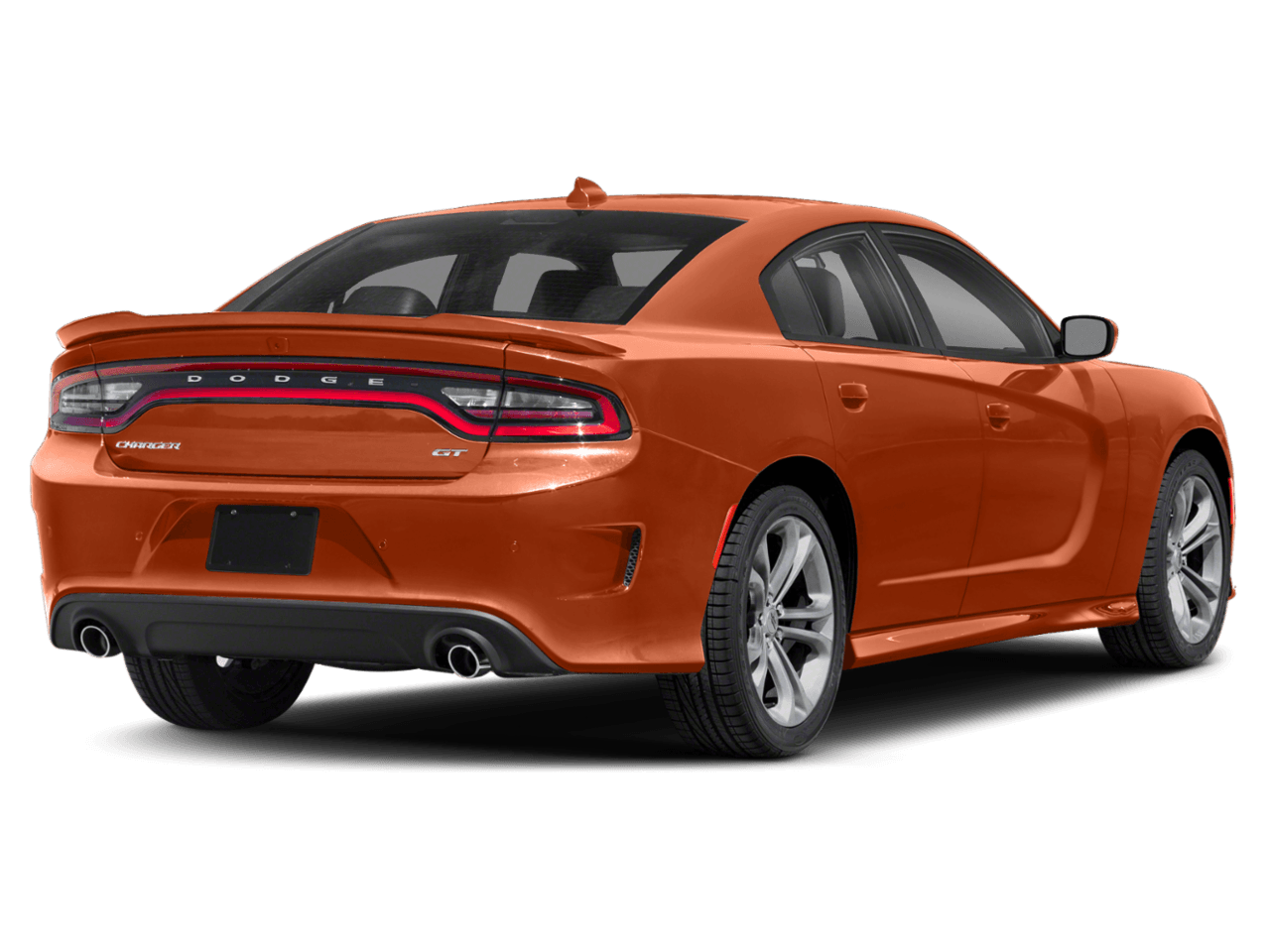 2020 Dodge Charger GT - Rear 3/4, facing to the right