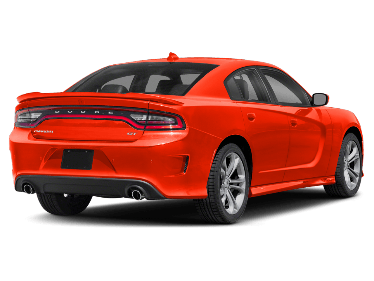 2020 Dodge Charger GT - Rear 3/4, facing to the right
