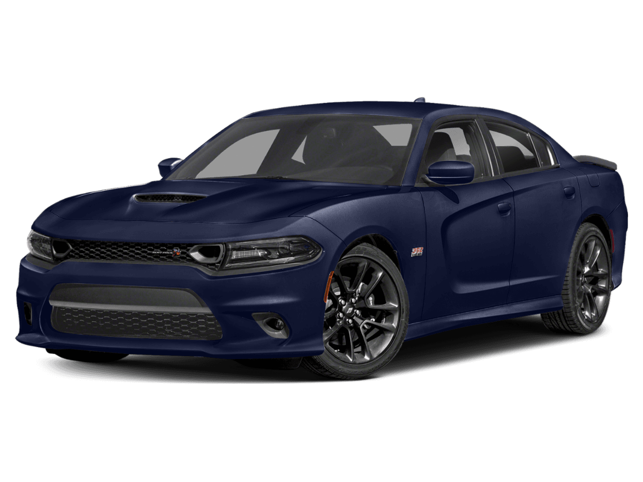 2020 Dodge Charger Scat Pack - Front 3/4, facing to the left