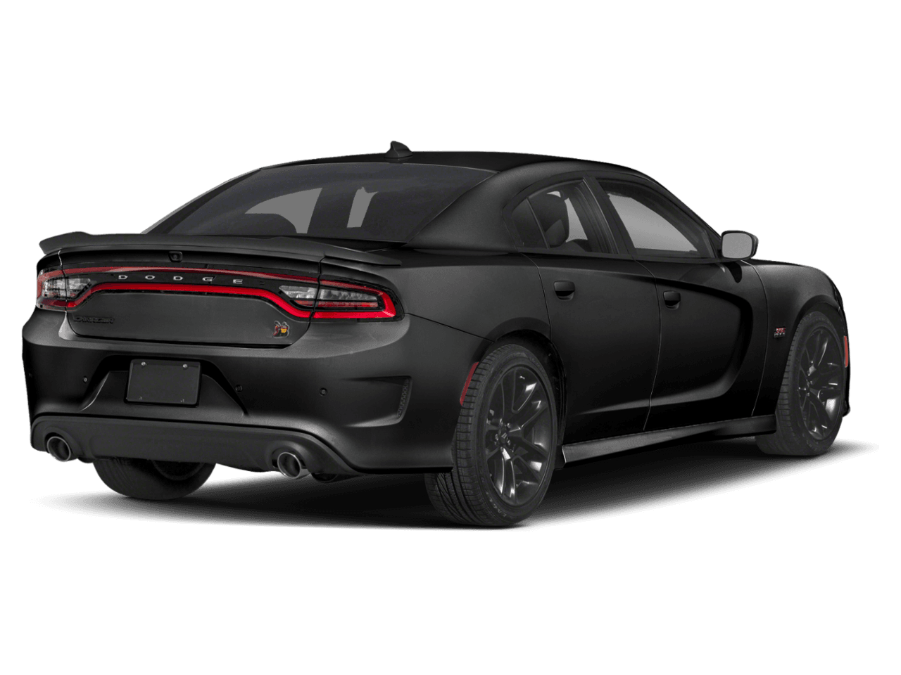 2020 Dodge Charger Scat Pack - Rear 3/4, facing to the right