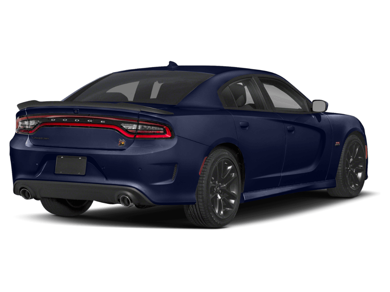 2020 Dodge Charger Scat Pack - Rear 3/4, facing to the right