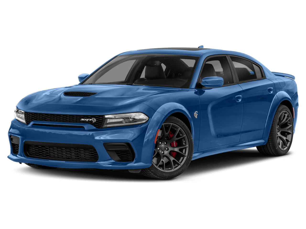 2020 Dodge Charger SRT Hellcat - Front 3/4, facing to the left