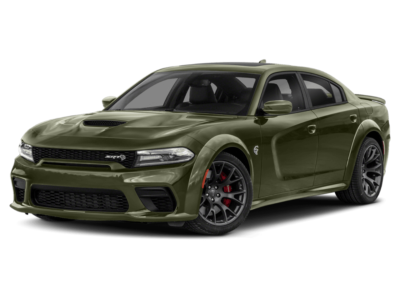 2020 Dodge Charger SRT Hellcat - Front 3/4, facing to the left