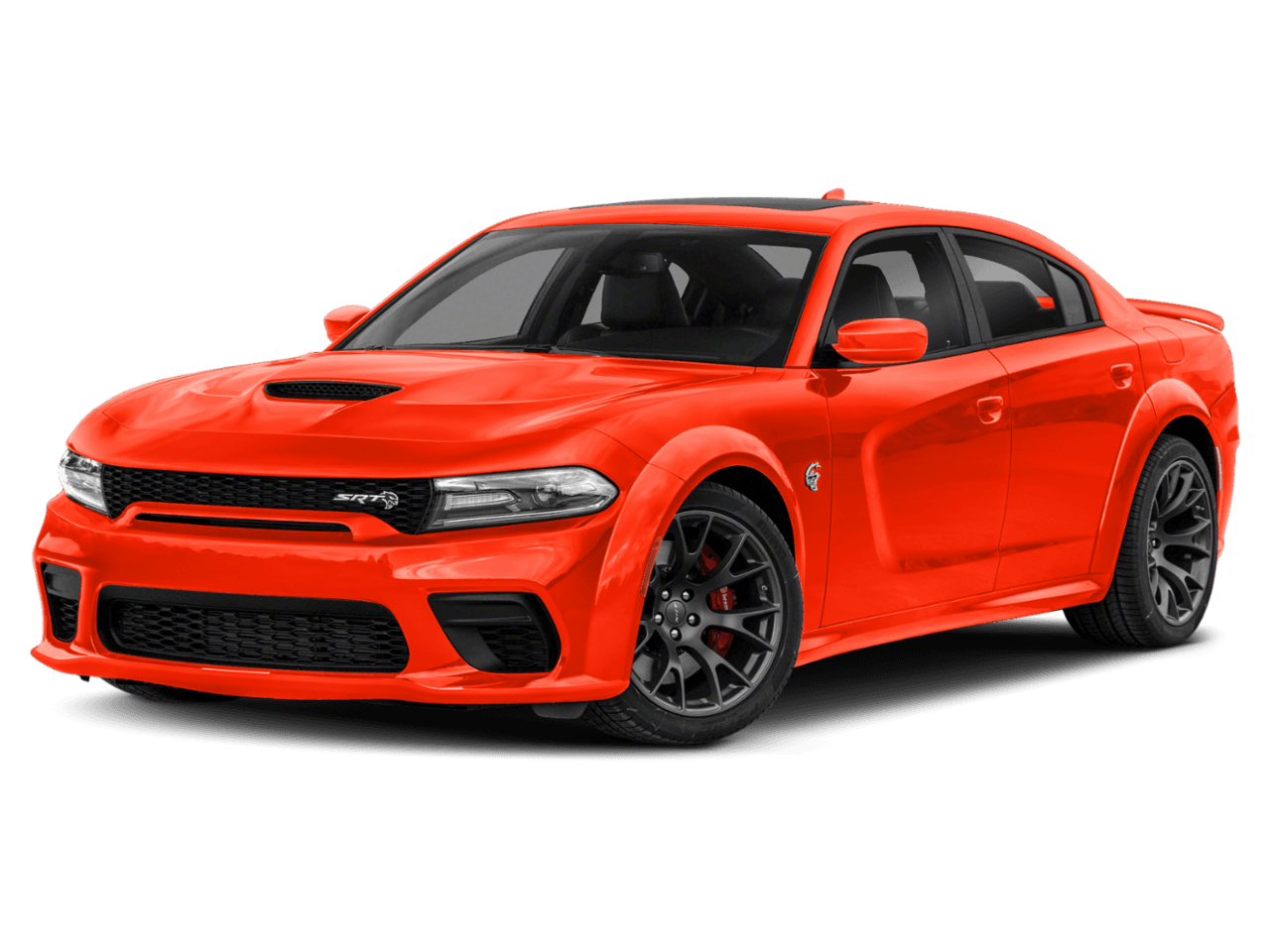 2020 Dodge Charger SRT Hellcat - Front 3/4, facing to the left