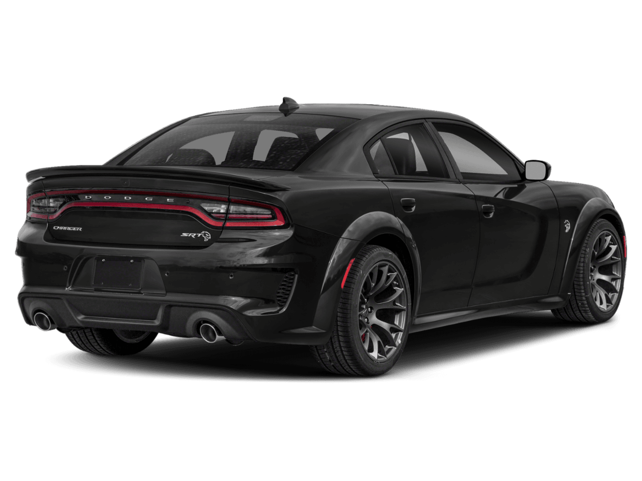 2020 Dodge Charger SRT Hellcat - Rear 3/4, facing to the right