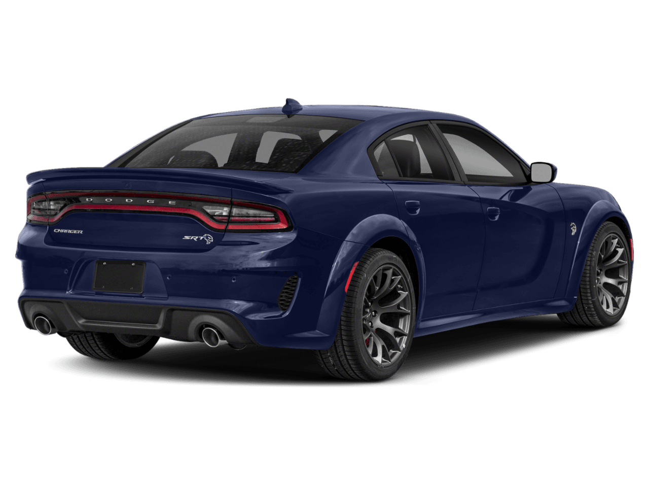 2020 Dodge Charger SRT Hellcat - Rear 3/4, facing to the right