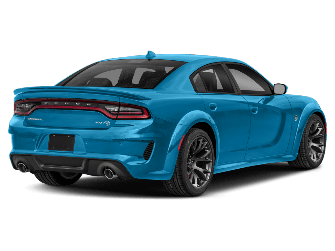 2020 Dodge Charger SRT Hellcat - Rear 3/4, facing to the right