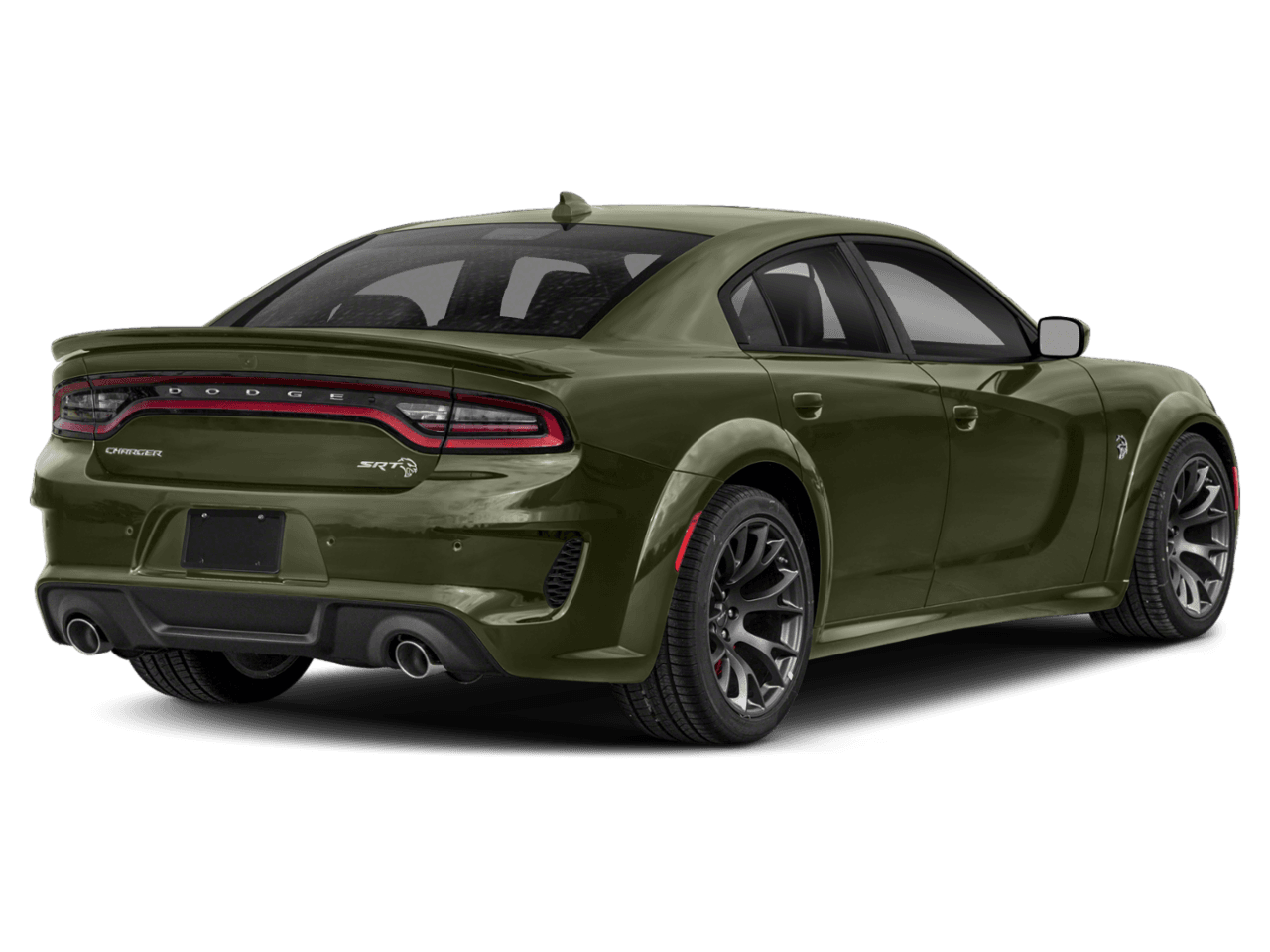 2020 Dodge Charger SRT Hellcat - Rear 3/4, facing to the right