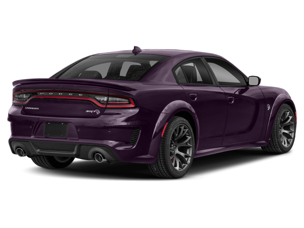 2020 Dodge Charger SRT Hellcat - Rear 3/4, facing to the right