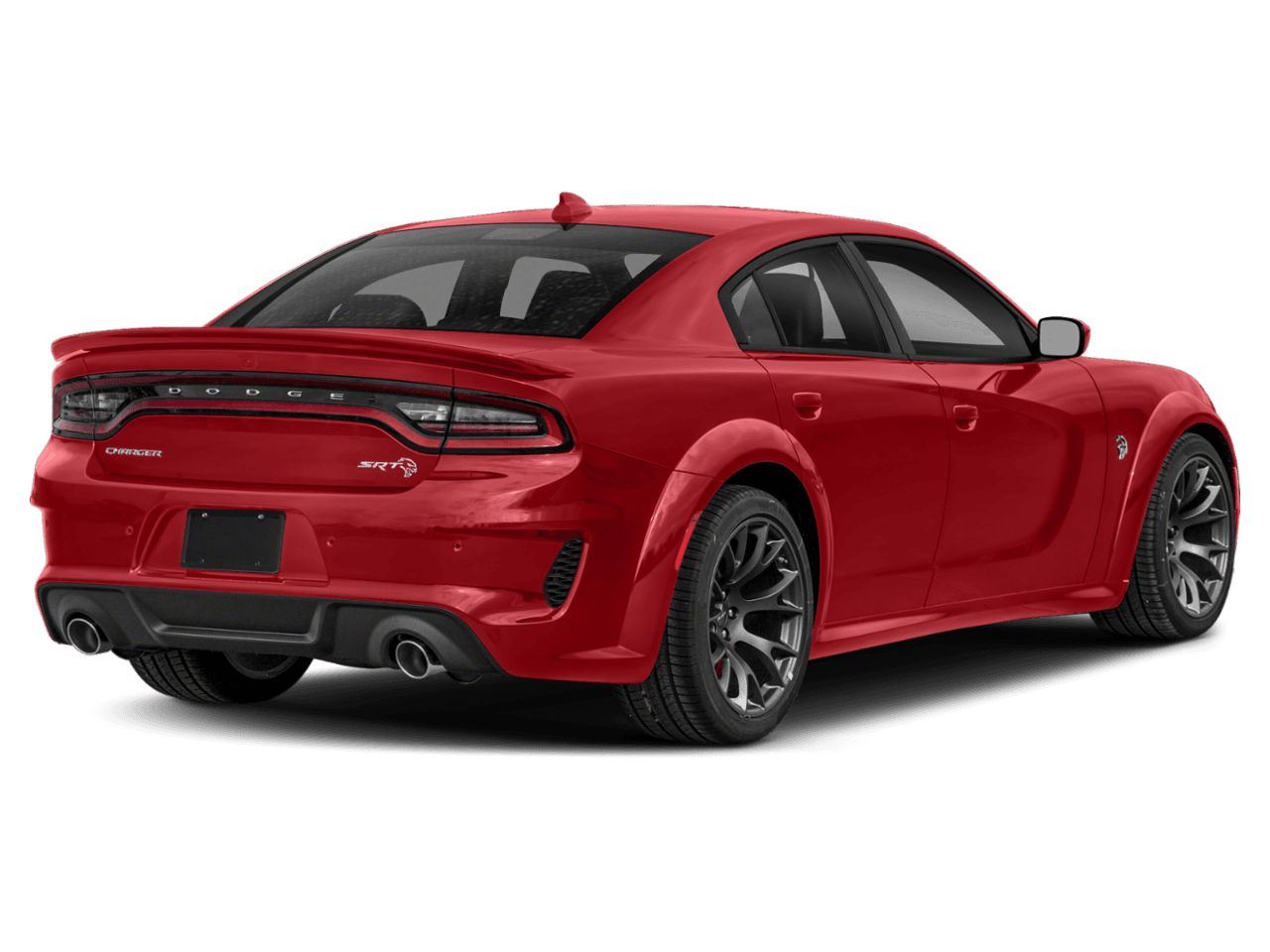 2020 Dodge Charger SRT Hellcat - Rear 3/4, facing to the right