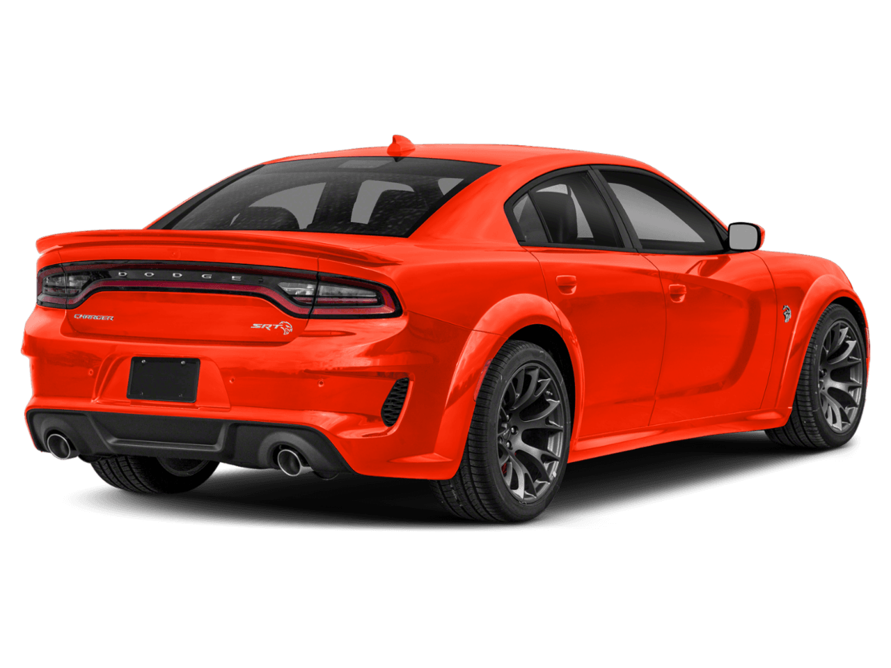 2020 Dodge Charger SRT Hellcat - Rear 3/4, facing to the right