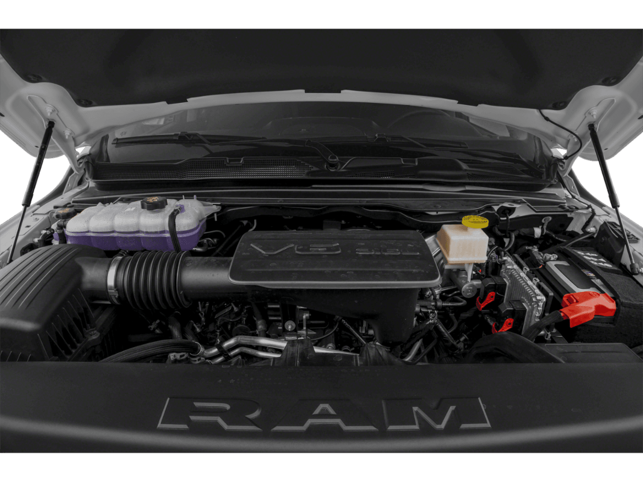 2020 Ram 1500 HFE - Interior Engine Shot Feature