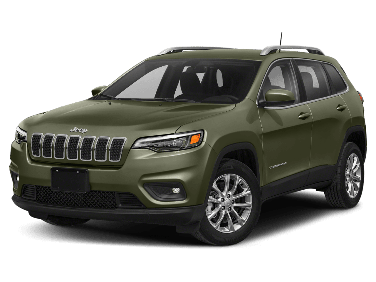 2020 Jeep Cherokee Latitude Plus - Front 3/4, facing to the left