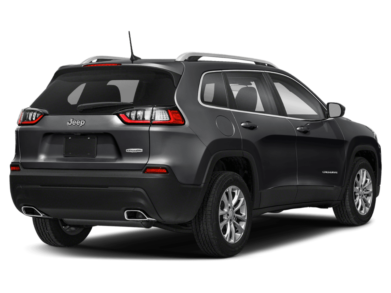 2020 Jeep Cherokee Upland - Rear 3/4, facing to the right