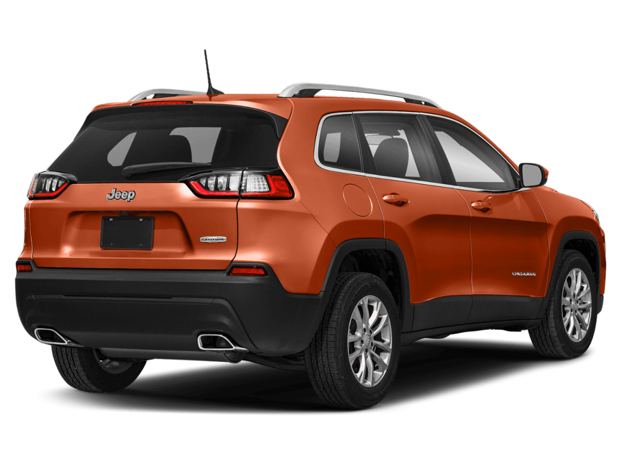 2020 Jeep Cherokee Upland - Rear 3/4, facing to the right