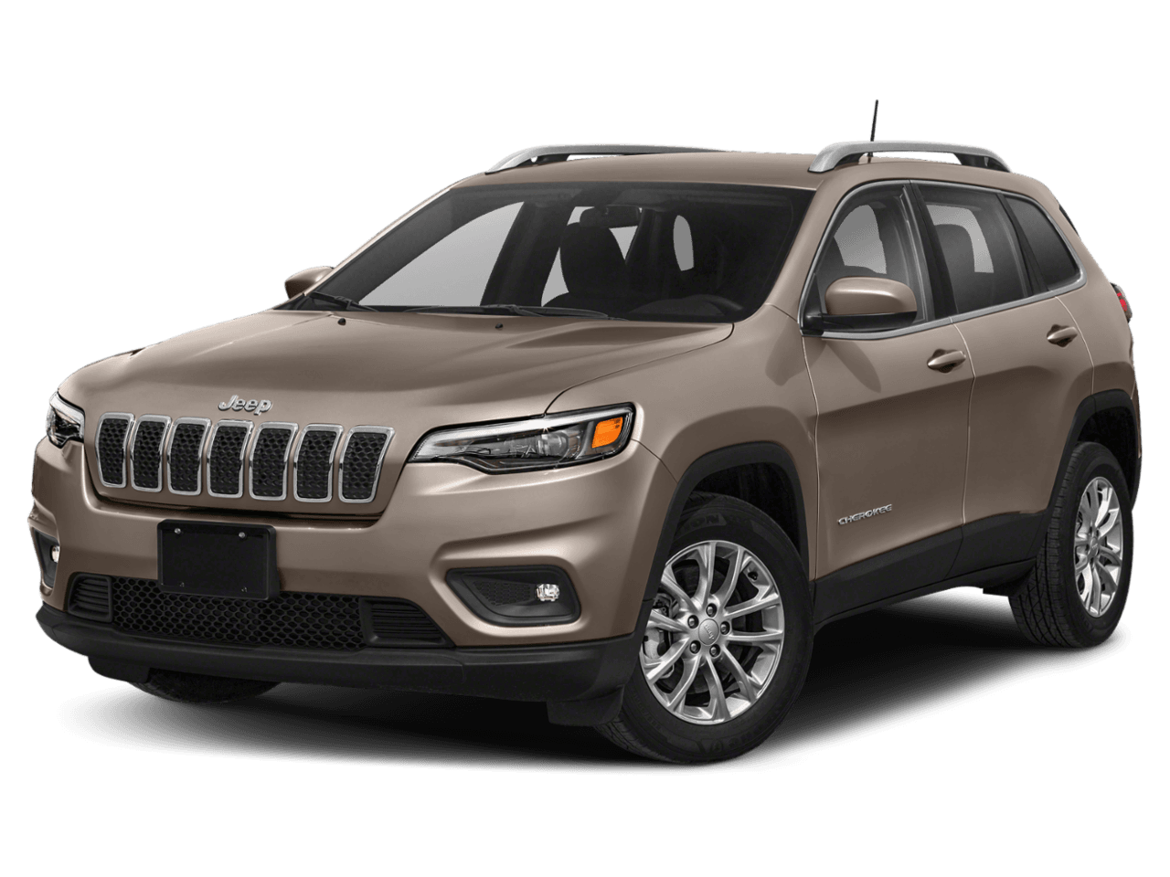 2020 Jeep Cherokee Latitude Plus - Front 3/4, facing to the left