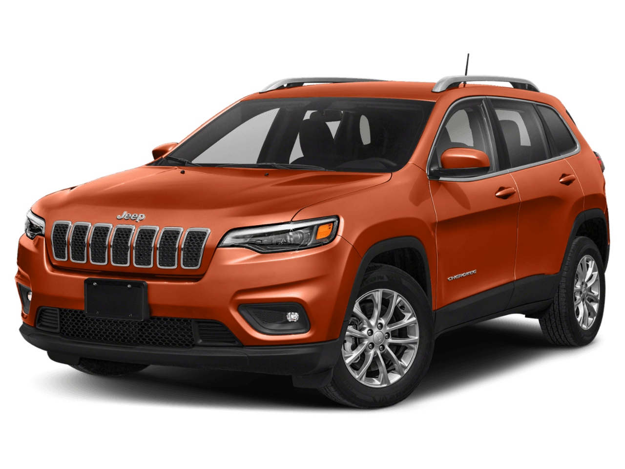 2020 Jeep Cherokee Latitude Plus - Front 3/4, facing to the left