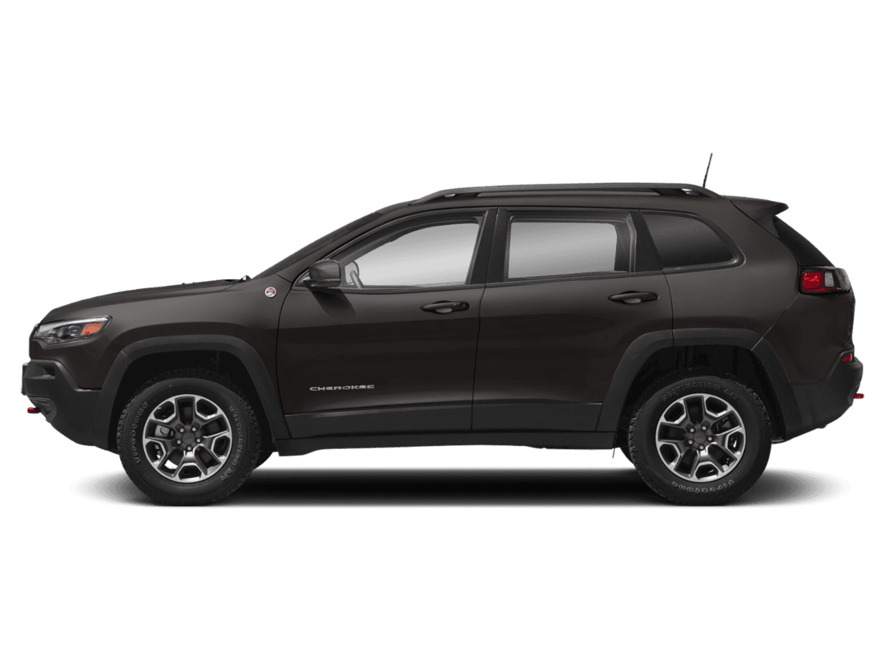 2020 Jeep Cherokee Trailhawk Elite - Profile, facing to the left