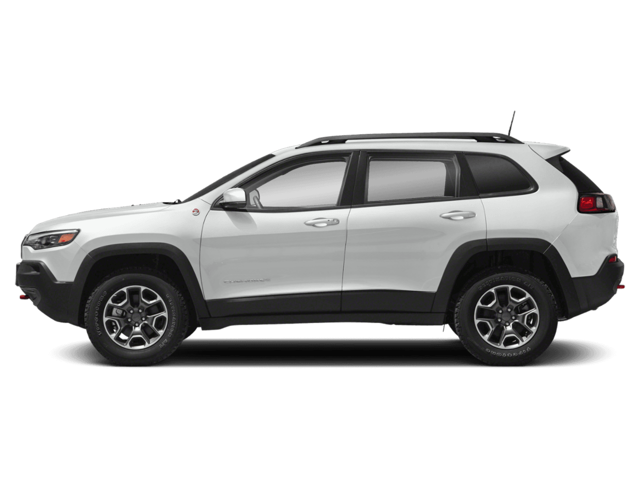2020 Jeep Cherokee Trailhawk Elite - Profile, facing to the left