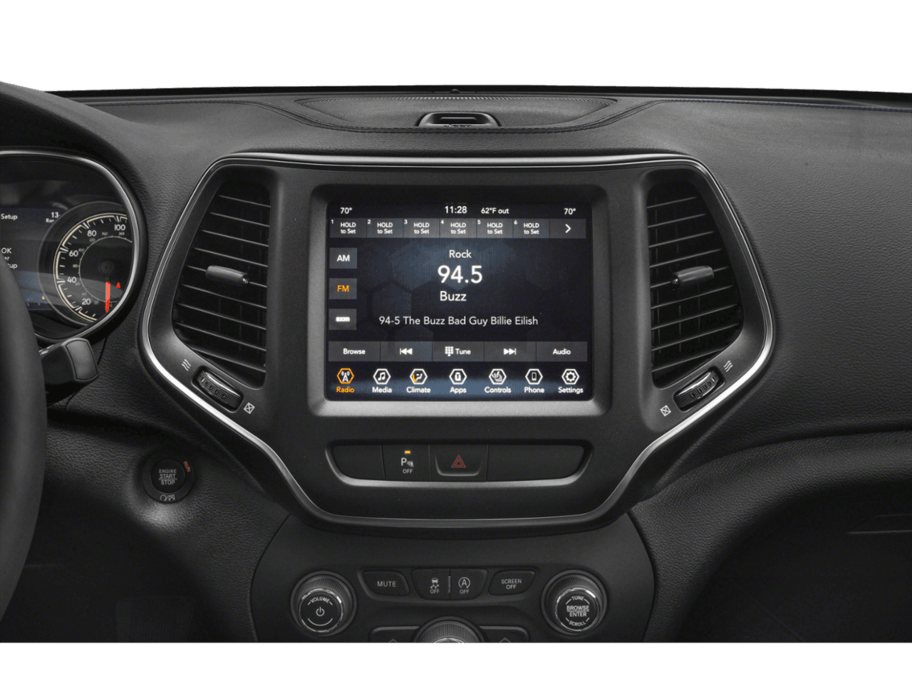 2020 Jeep Cherokee Trailhawk Elite - Interior Stereo System