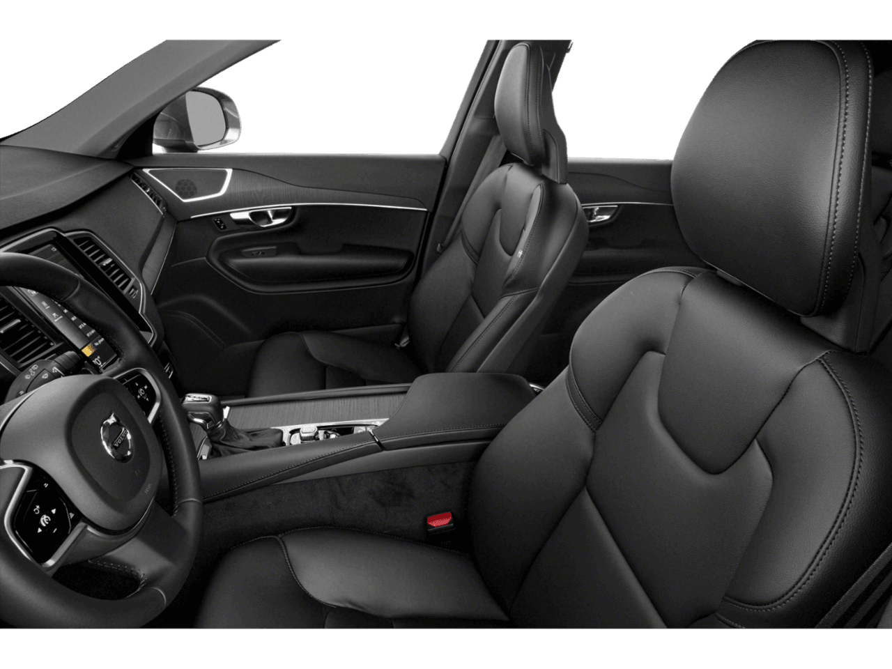 2020 Volvo XC90 Inscription - Interior Driver's Side with Door Open, Front Seat Feature
