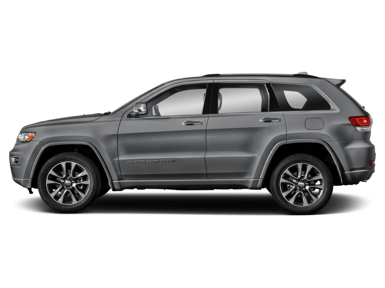 2020 Jeep Grand Cherokee Overland - Profile, facing to the left