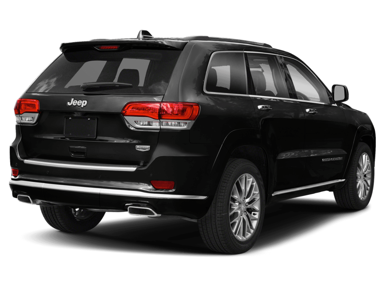 2020 Jeep Grand Cherokee Summit - Rear 3/4, facing to the right