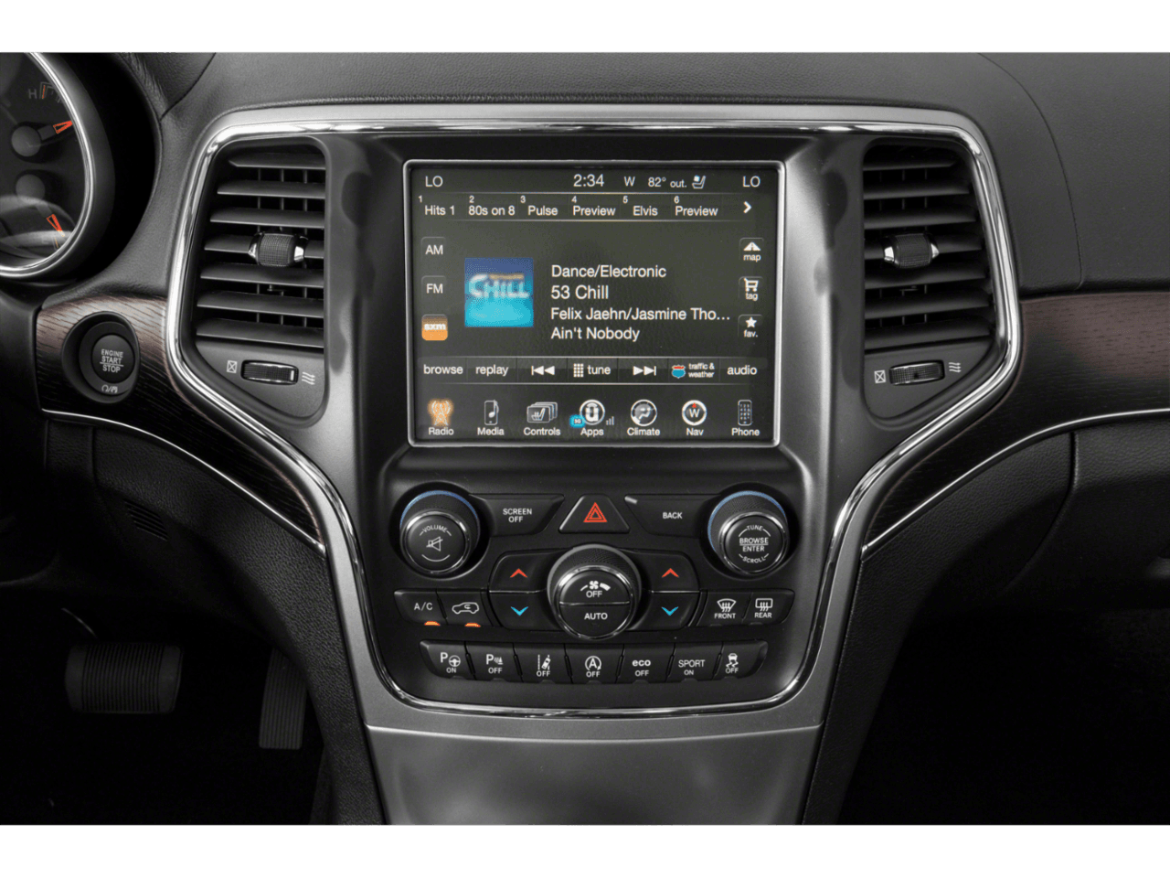 2020 Jeep Grand Cherokee Summit - Interior Stereo System