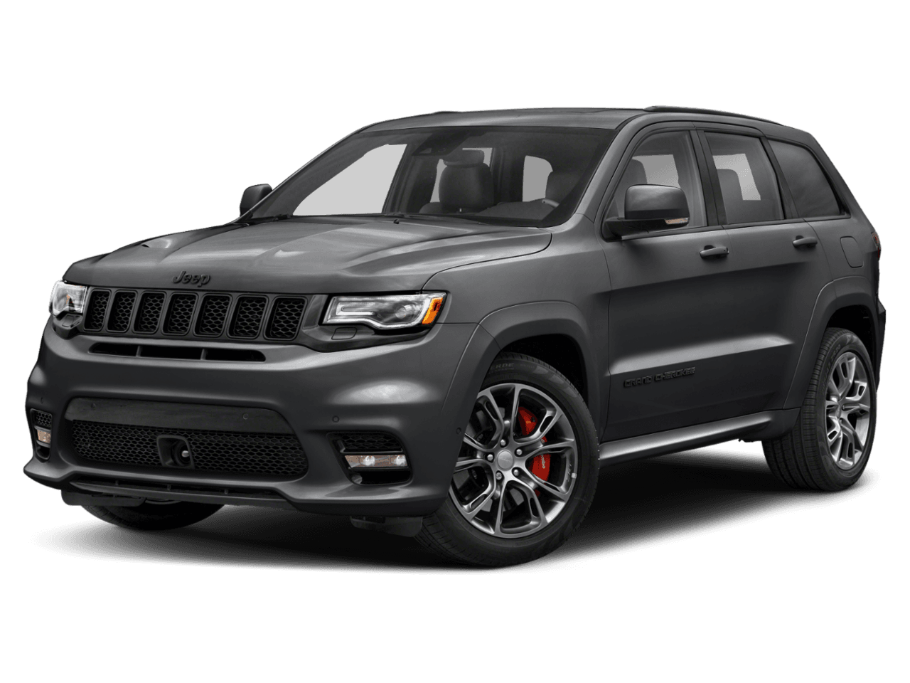 2020 Jeep Grand Cherokee SRT - Front 3/4, facing to the left