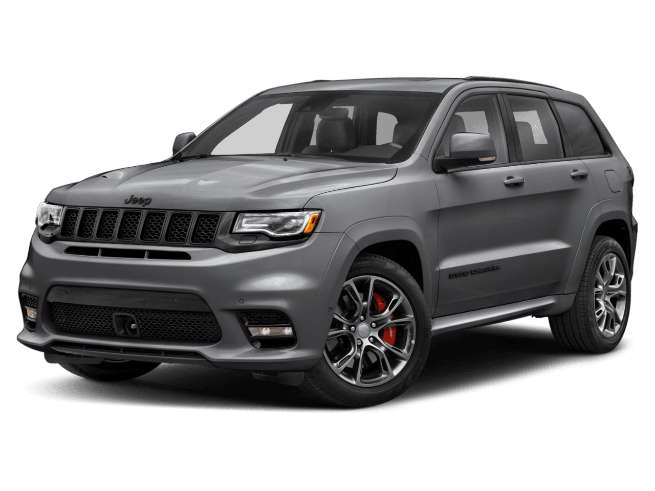 2020 Jeep Grand Cherokee SRT - Front 3/4, facing to the left