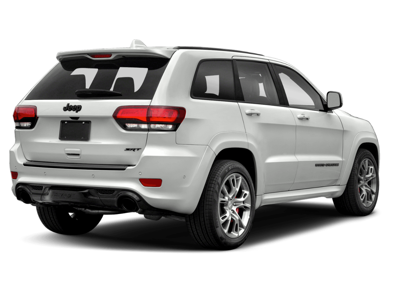 2020 Jeep Grand Cherokee SRT - Rear 3/4, facing to the right