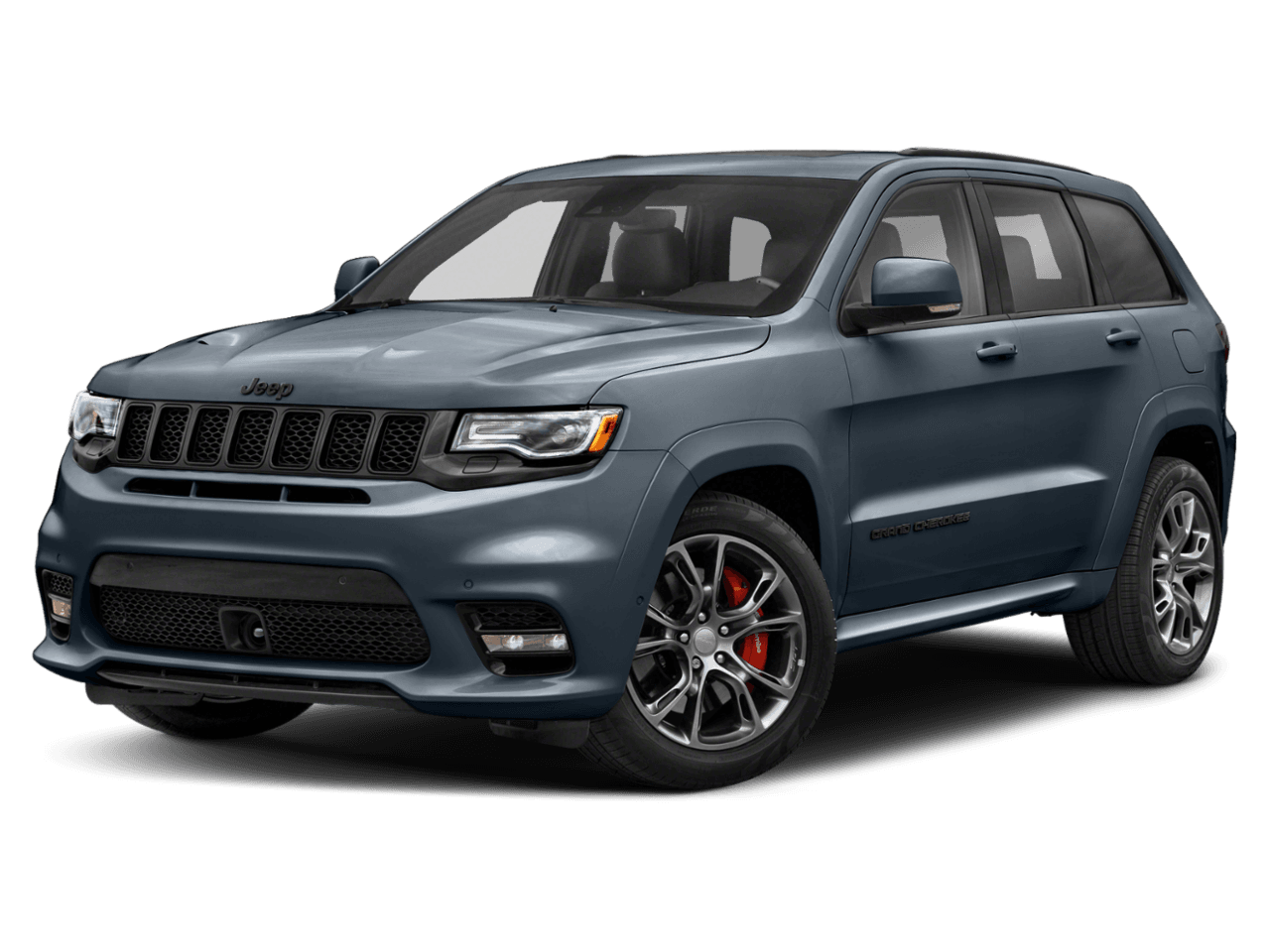 2020 Jeep Grand Cherokee Trackhawk - Front 3/4, facing to the left