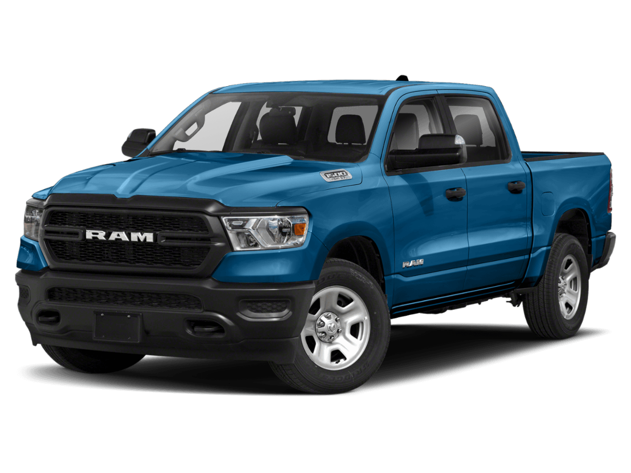 2020 Ram 1500 Tradesman - Front 3/4, facing to the left