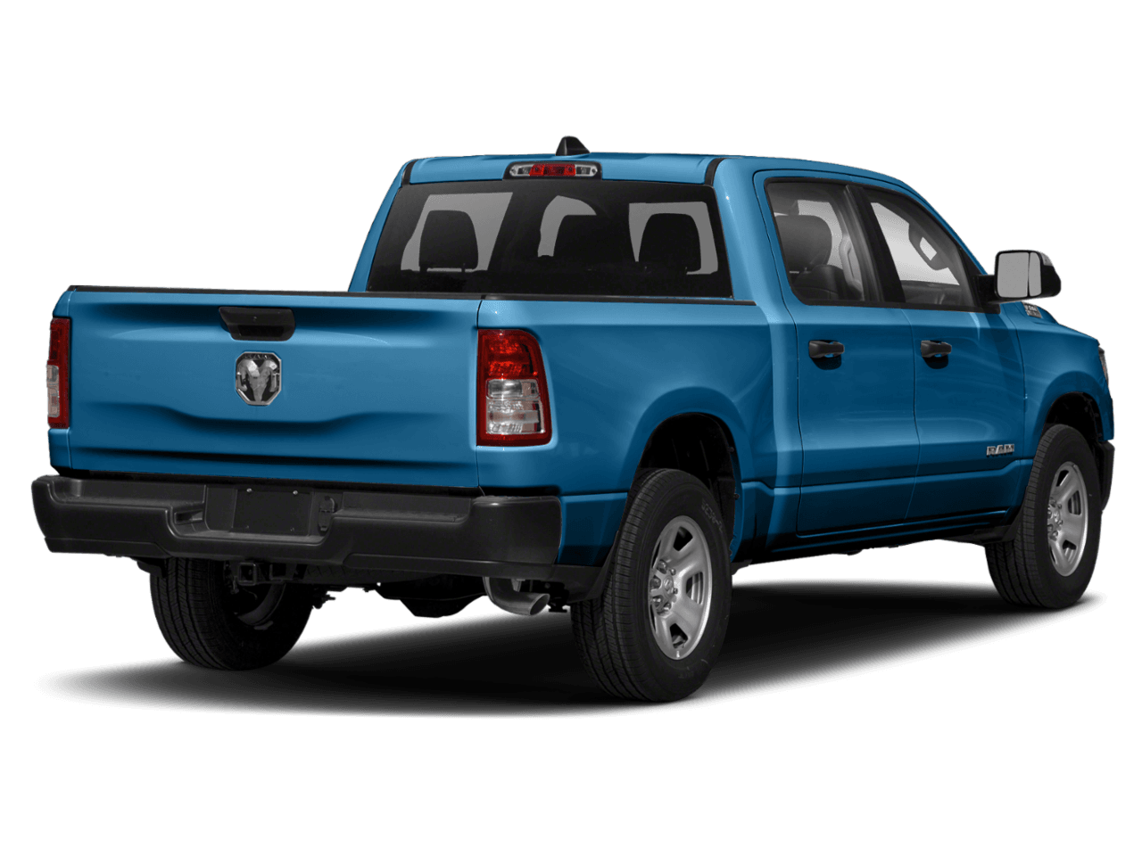 2020 Ram 1500 Tradesman - Rear 3/4, facing to the right