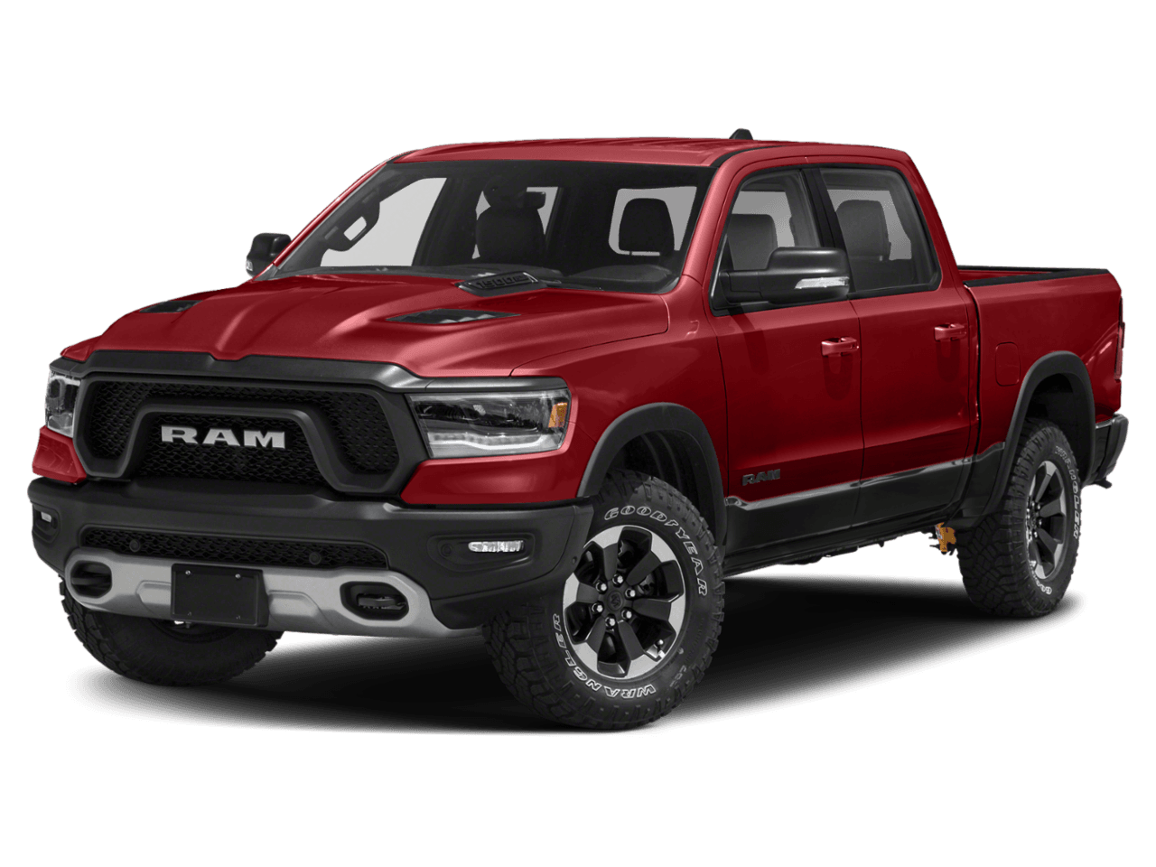 2020 Ram 1500 Rebel - Front 3/4, facing to the left