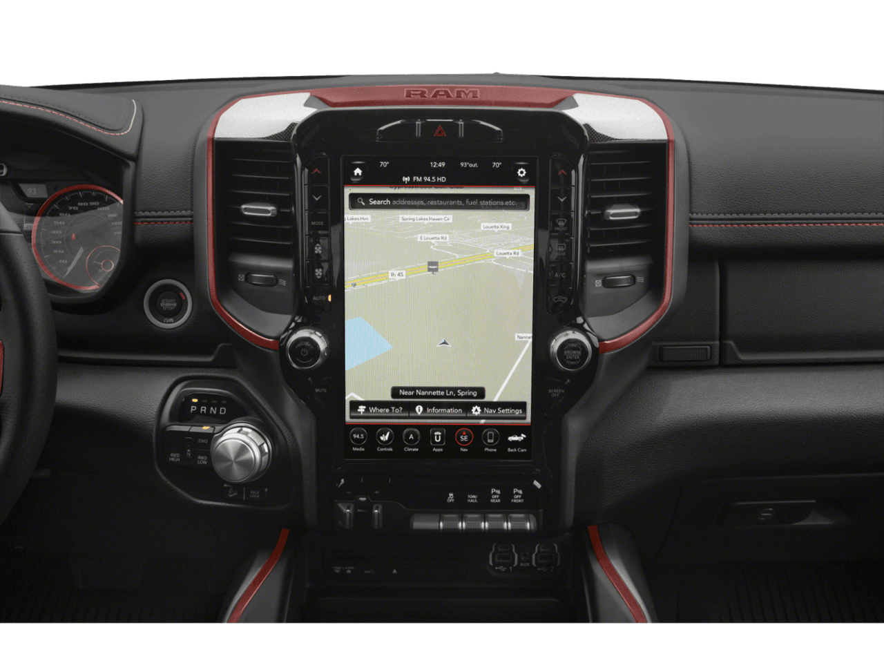 2020 Ram 1500 Rebel - Interior Stereo System