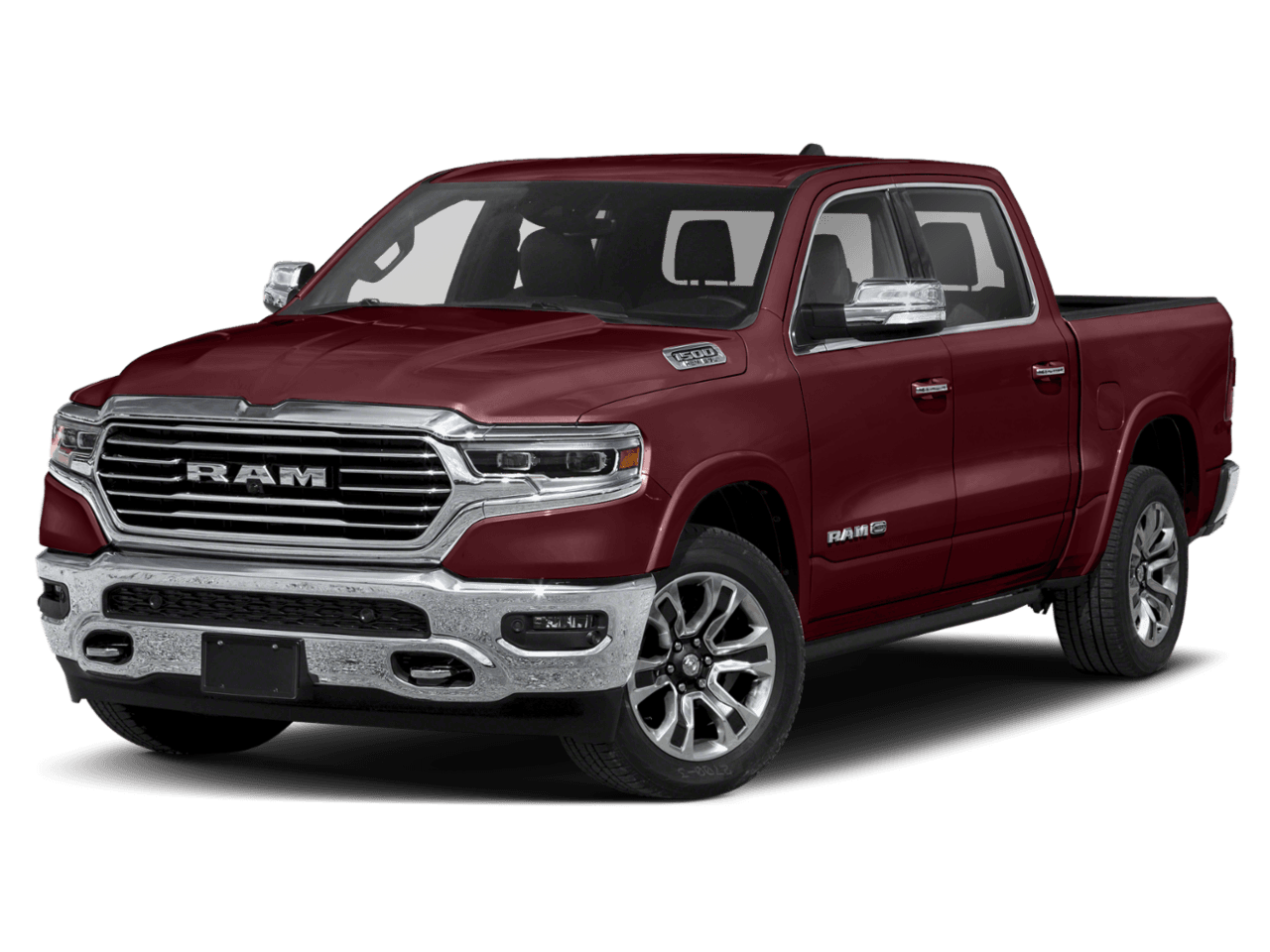 2020 Ram 1500 Longhorn - Front 3/4, facing to the left