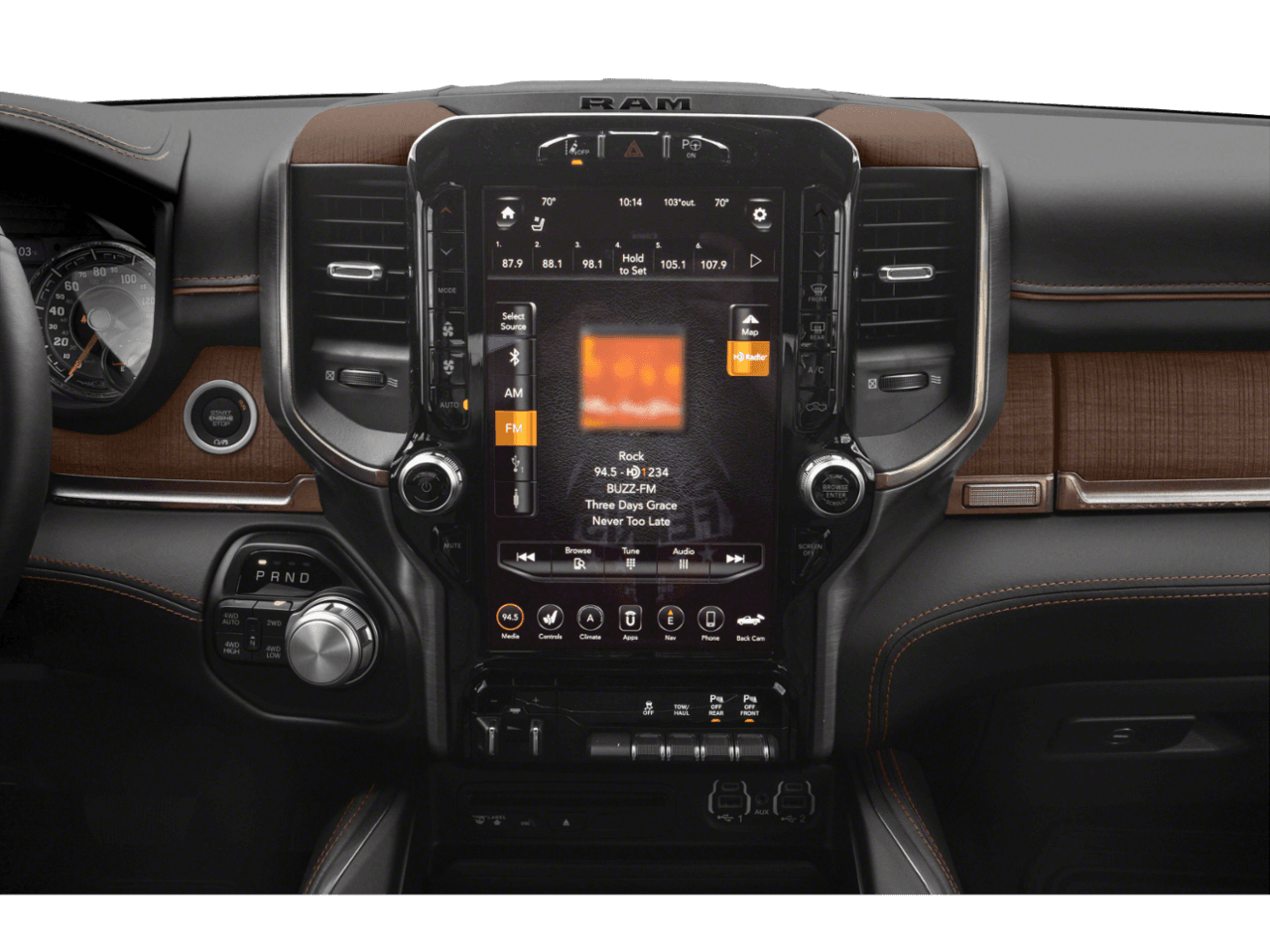 2020 Ram 1500 Longhorn - Interior Stereo System