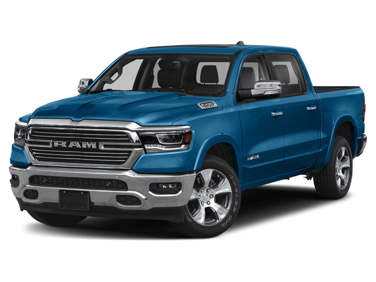 2020 Ram 1500 Laramie - Front 3/4, facing to the left