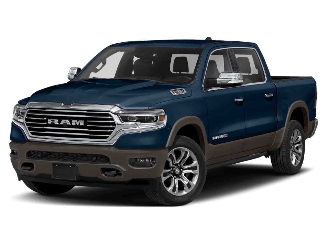 2020 Ram 1500 Longhorn - Front 3/4, facing to the left