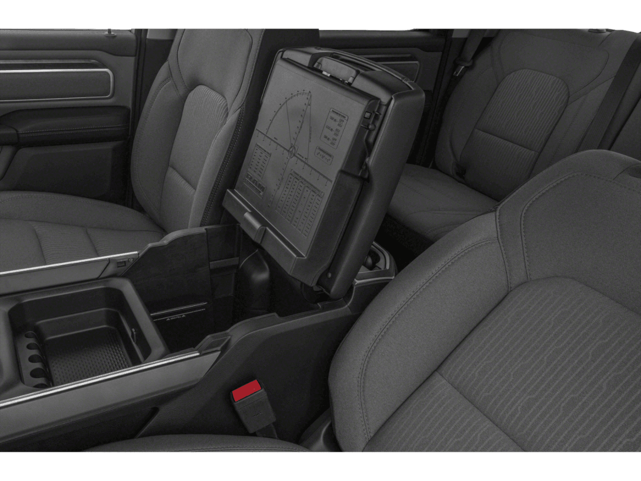 2020 Ram 1500 Lone Star - Interior Center Storage Console