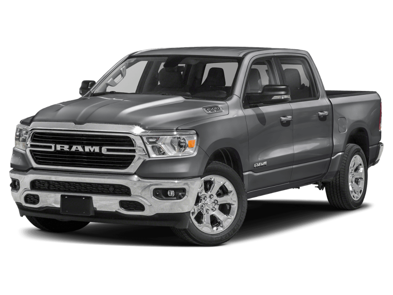 2020 Ram 1500 Lone Star - Front 3/4, facing to the left