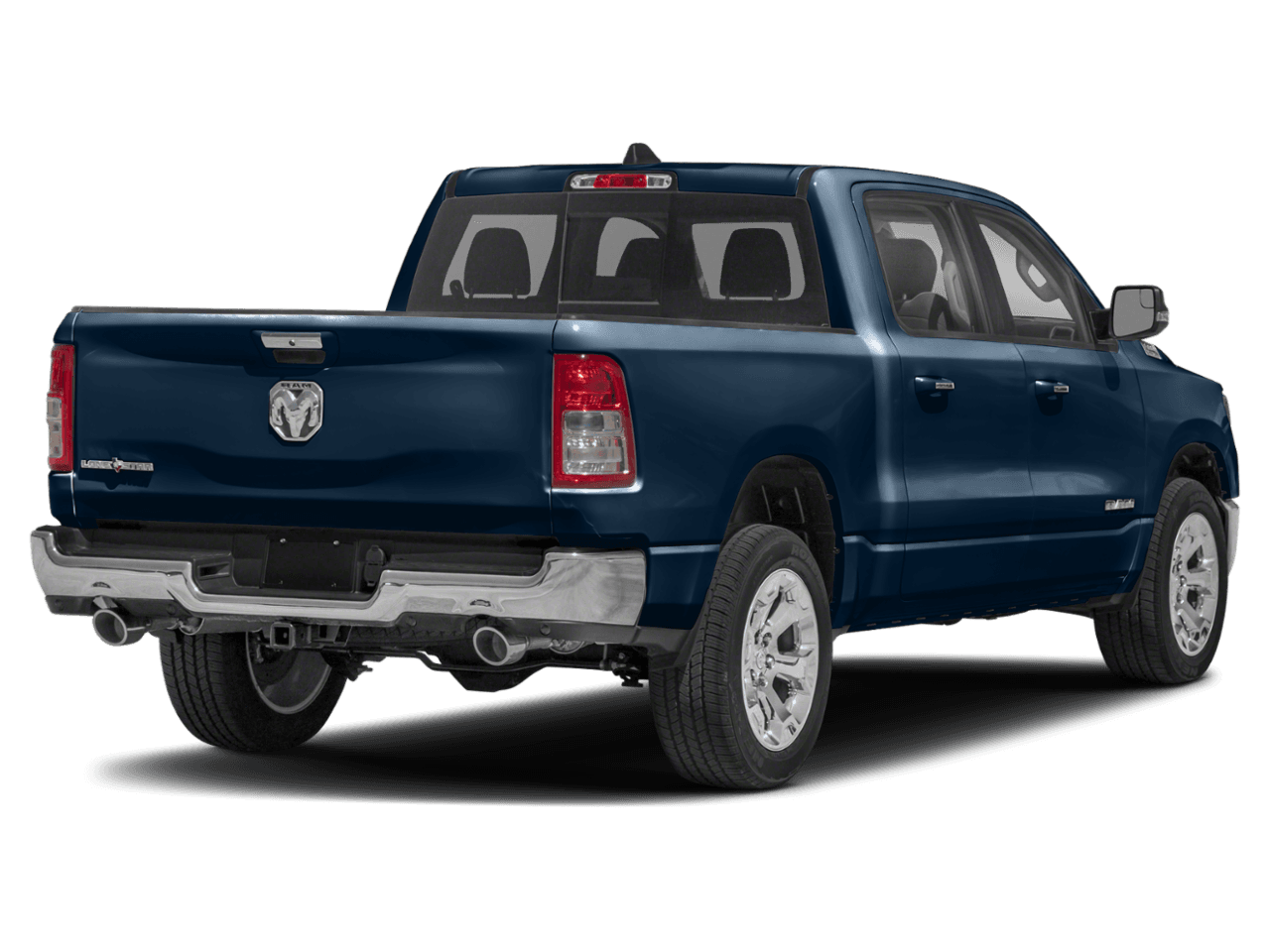 2020 Ram 1500 Lone Star - Rear 3/4, facing to the right