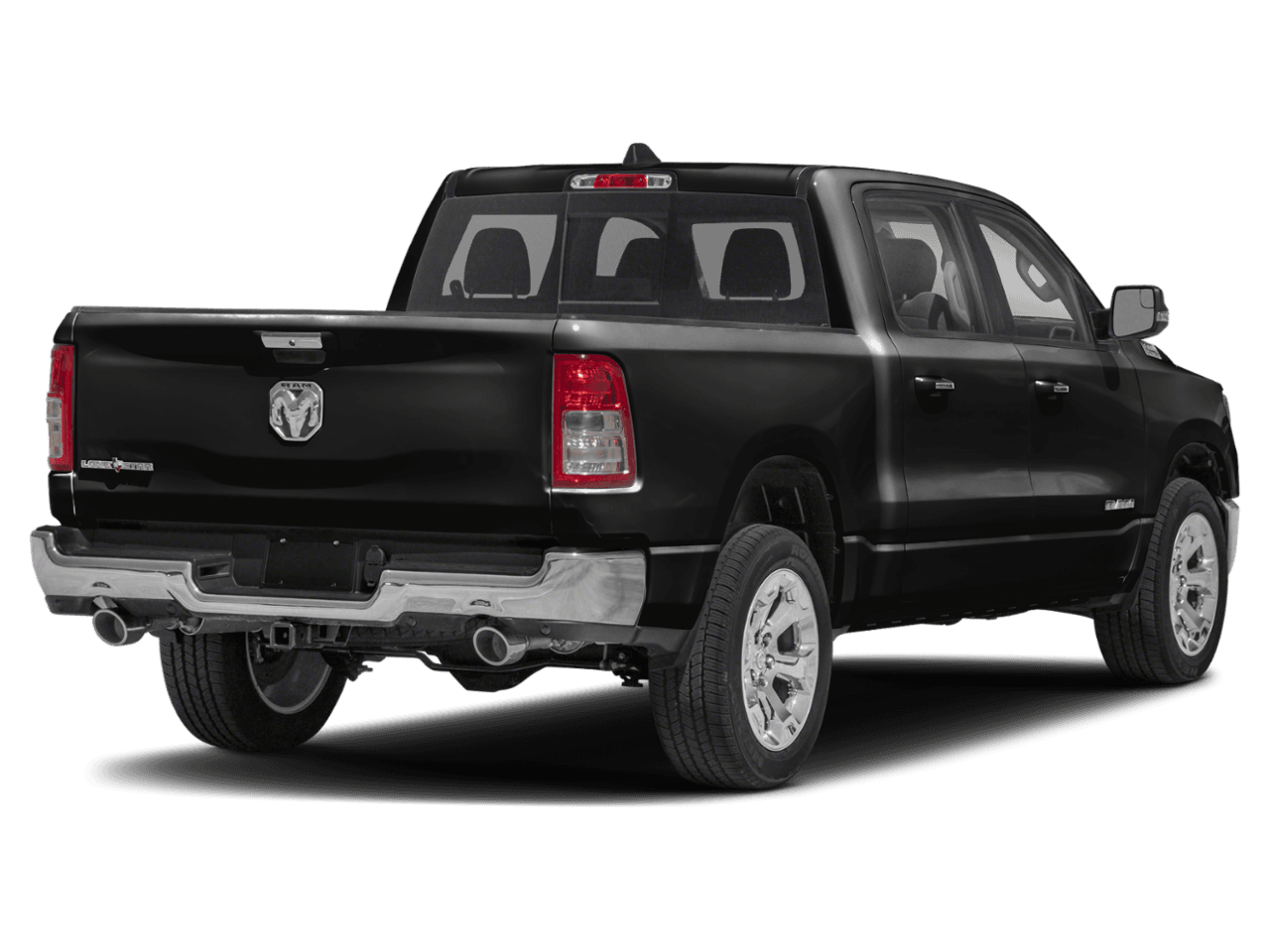 2020 Ram 1500 Lone Star - Rear 3/4, facing to the right