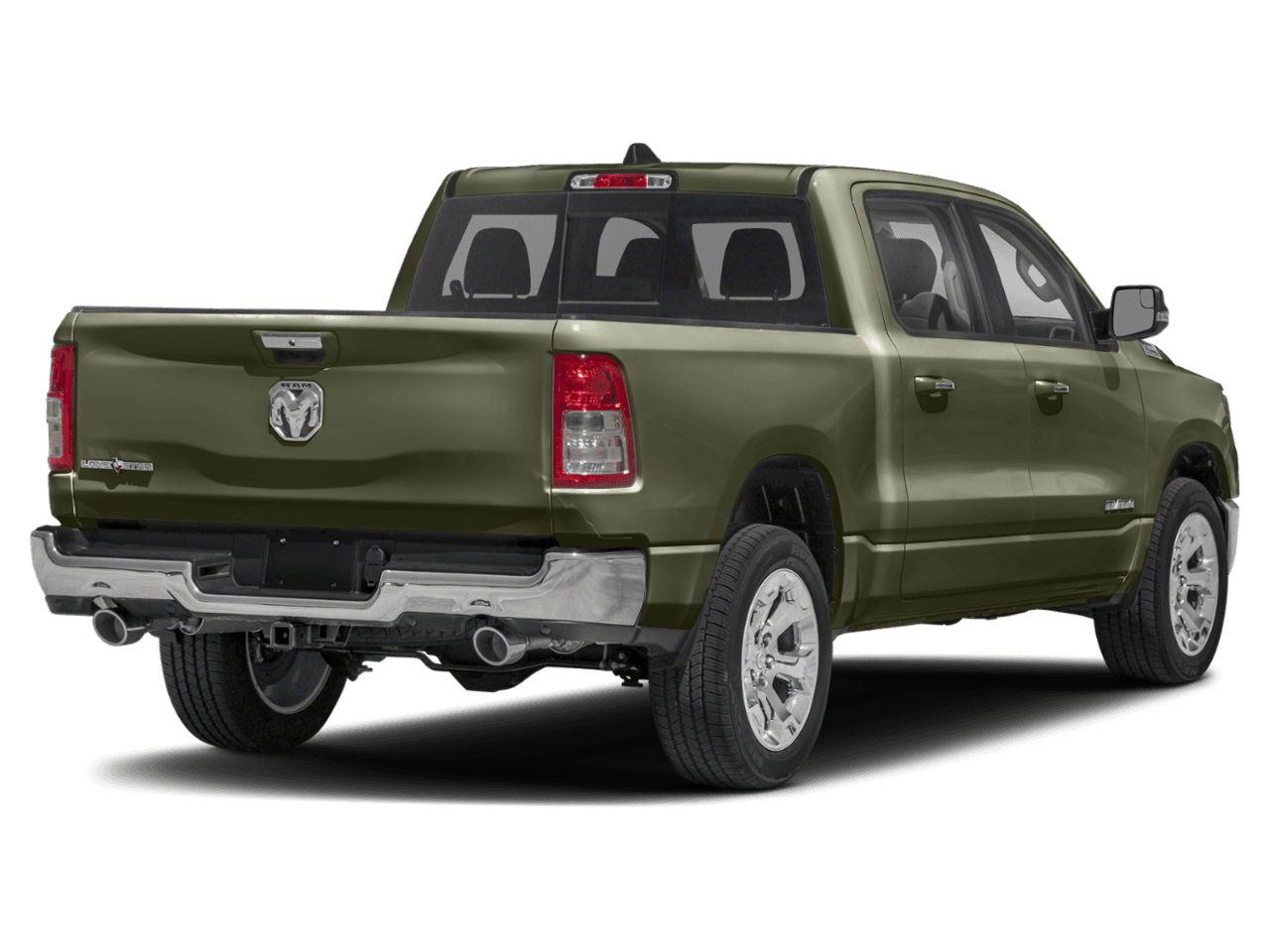 2020 Ram 1500 Lone Star - Rear 3/4, facing to the right