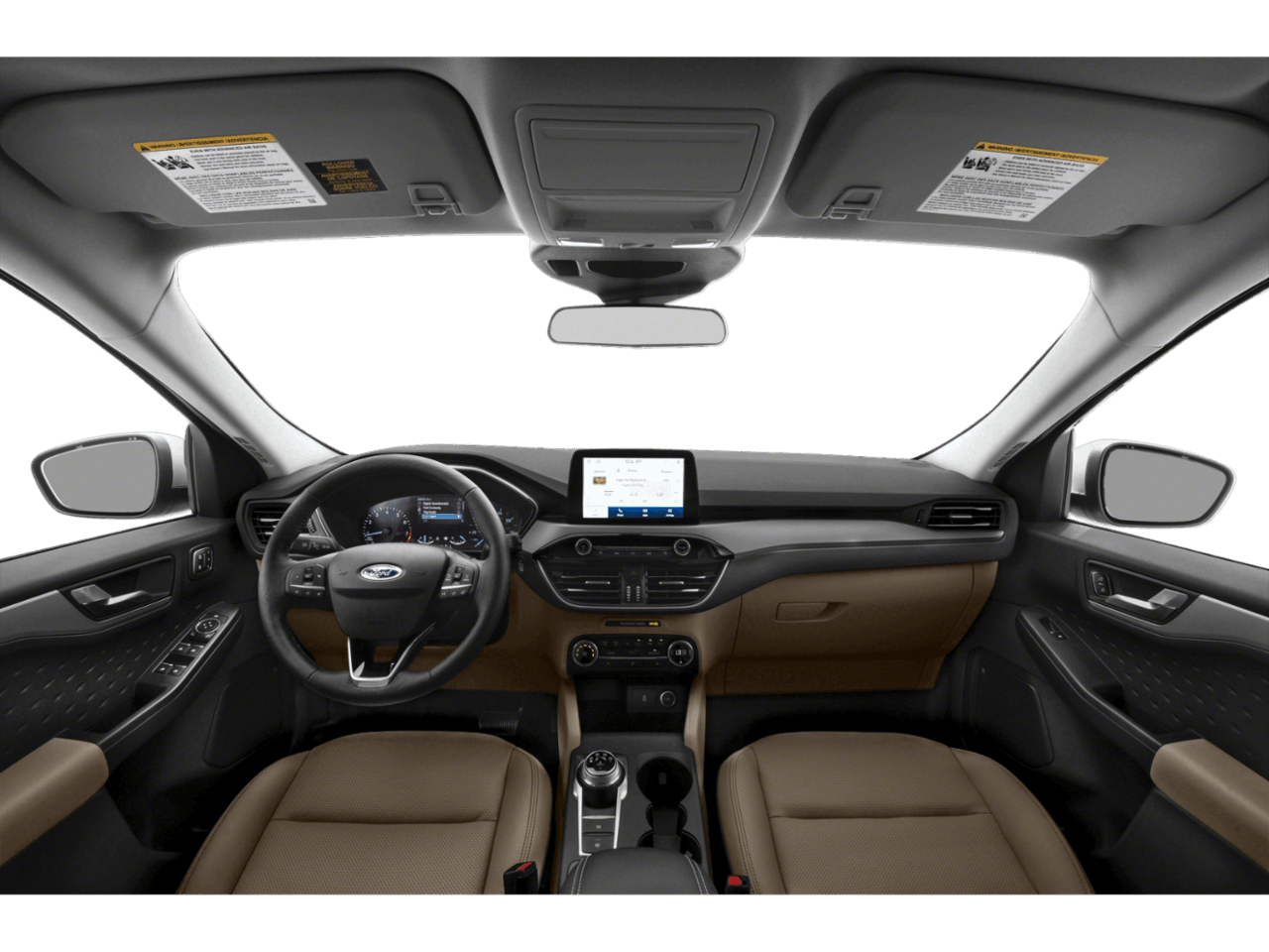 2020 Ford Escape SEL AWD - Interior Full Dash Basic