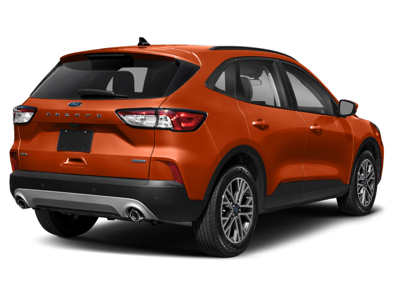 2020 Ford Escape SEL AWD - Rear 3/4, facing to the right